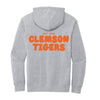 The Clemson Tigers Puff | Light Heather Grey Fleece Hoodie