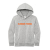 The Clemson Puff | Light Heather Grey Fleece Hoodie