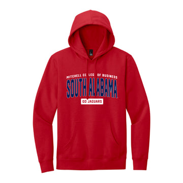 The College of Business Arch | Classic Red Hoodie