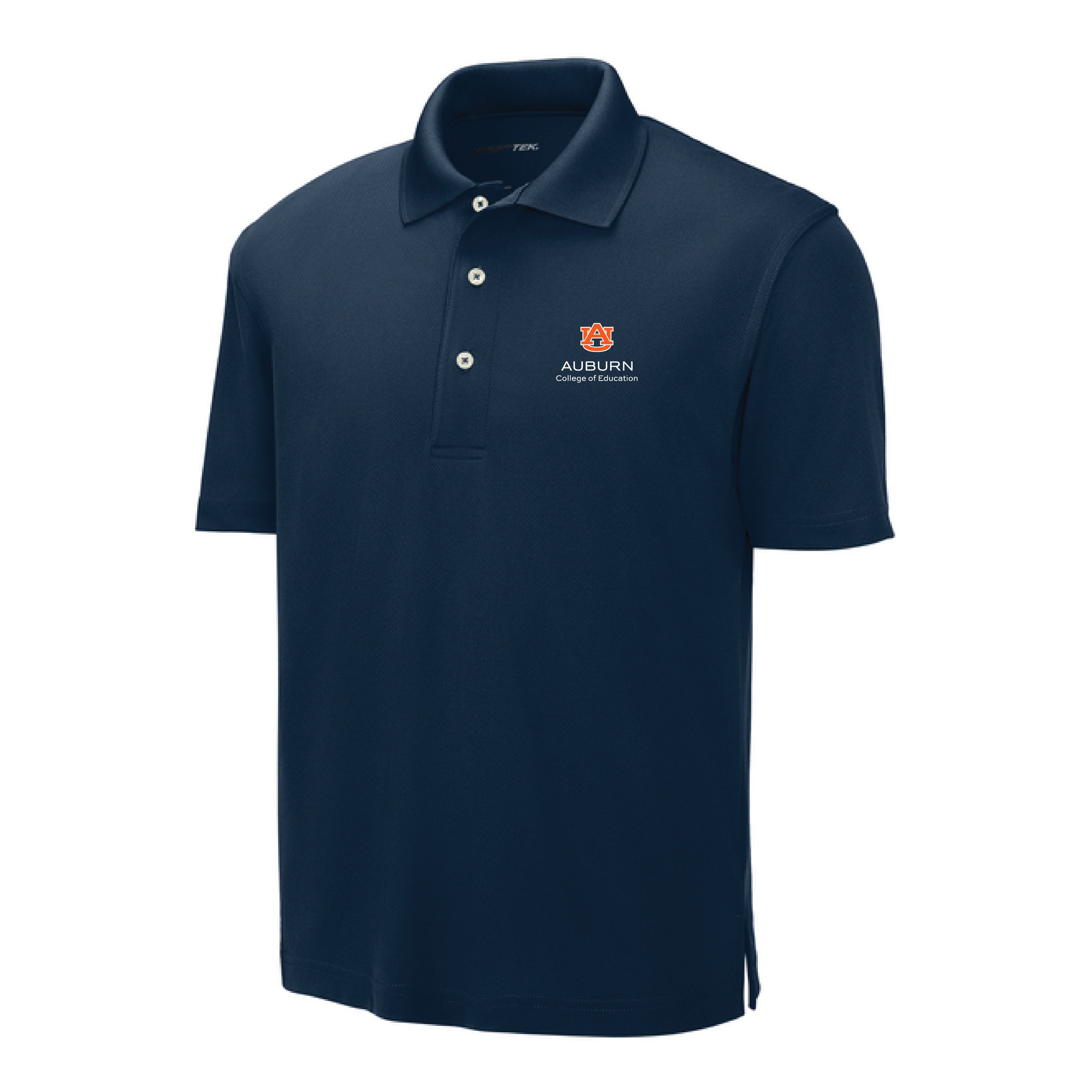 The College of Education | Embroidered Adult Navy Sport-Tek Polo ...