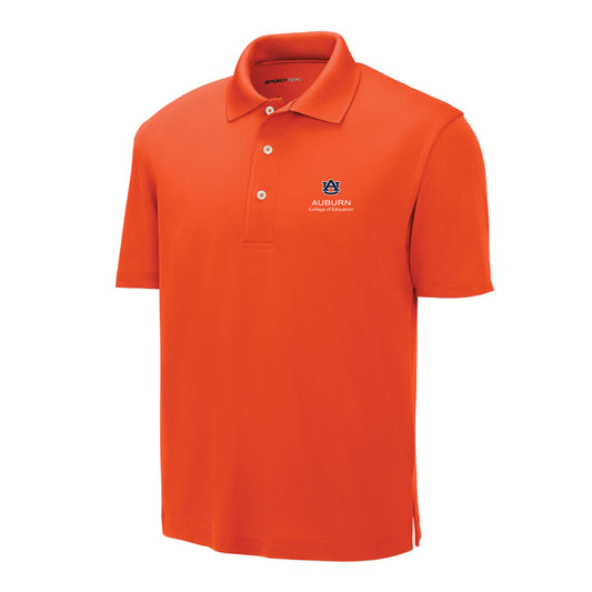 The College of Education | Embroidered Adult Bright Orange Sport-Tek Polo