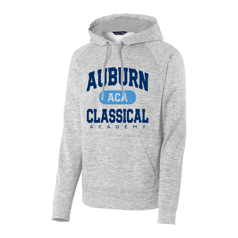 The Collegiate ACA | Silver Electric Hooded Pullover