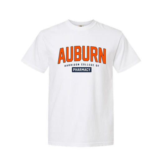 The Collegiate AU Pharmacy | Adult White Tee