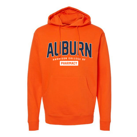 The Collegiate AU Pharmacy | Adult Orange Hooded Sweatshirt