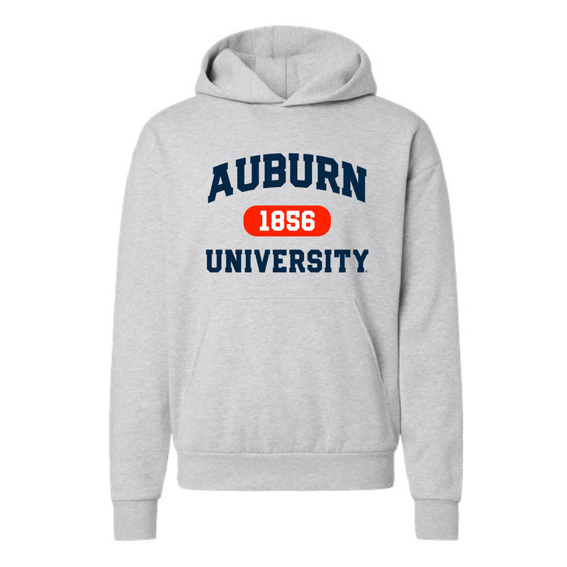 The Collegiate Auburn University | Grey Heather Hooded Sweatshirt