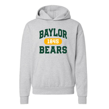 The Collegiate Baylor Bears  | Grey Heather Hoodie