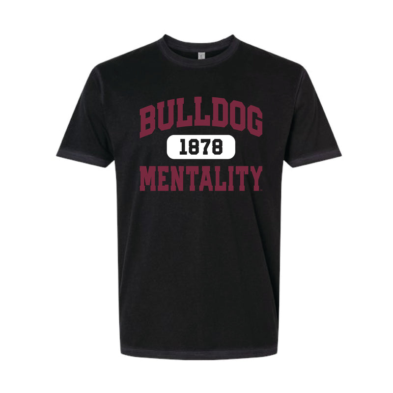 The Collegiate Bulldogs Mentality | Washed Black Tee