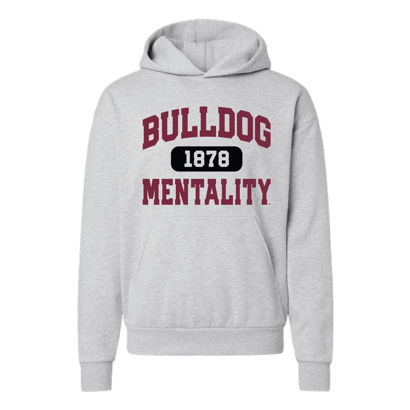 The Collegiate Bulldogs Mentality | Grey Heather Hoodie