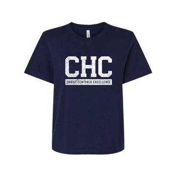 The Collegiate CHC | Adult Navy Boxy Tee
