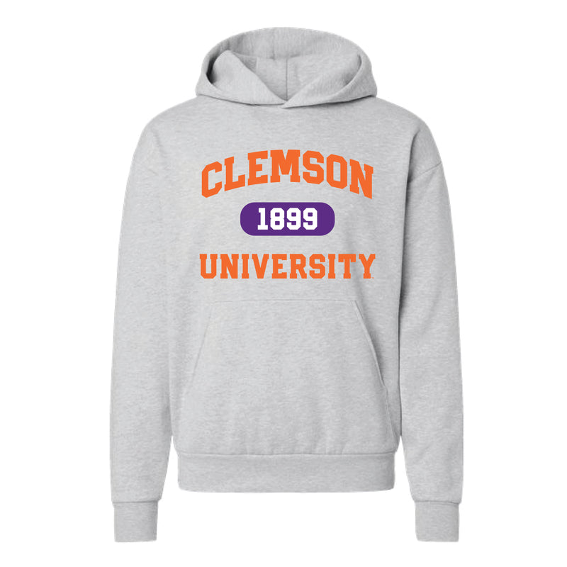 The Collegiate Clemson University | Grey Heather Hoodie