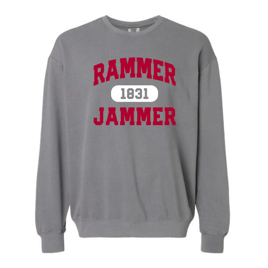 The Collegiate Rammer Jammer | Grey Sweatshirt