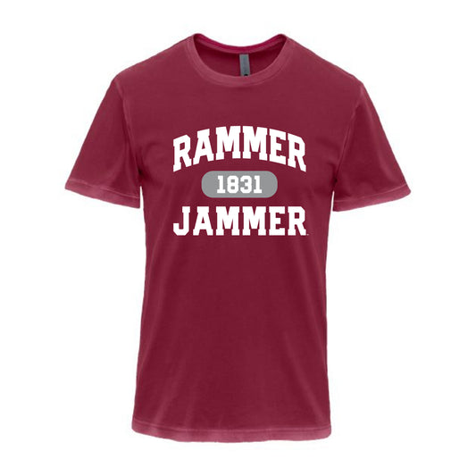 The Collegiate Rammer Jammer | Washed Cardinal Tee