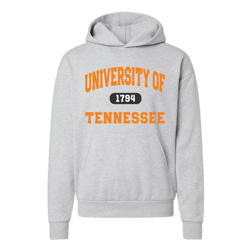 The Collegiate University of Tennessee | Grey Heather Hoodie