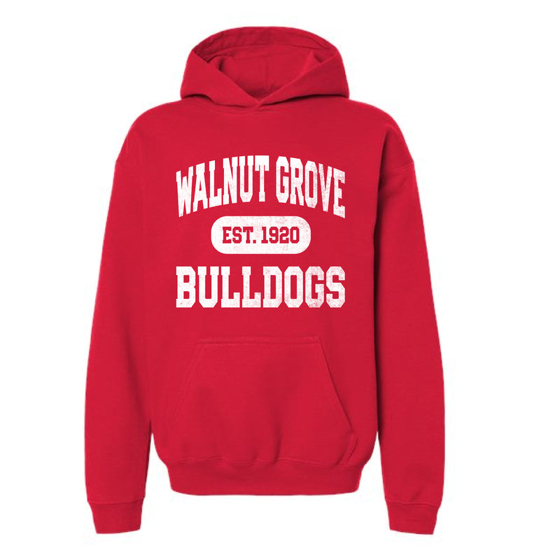 The Collegiate Walnut Grove | Red Youth Hooded Sweatshirt