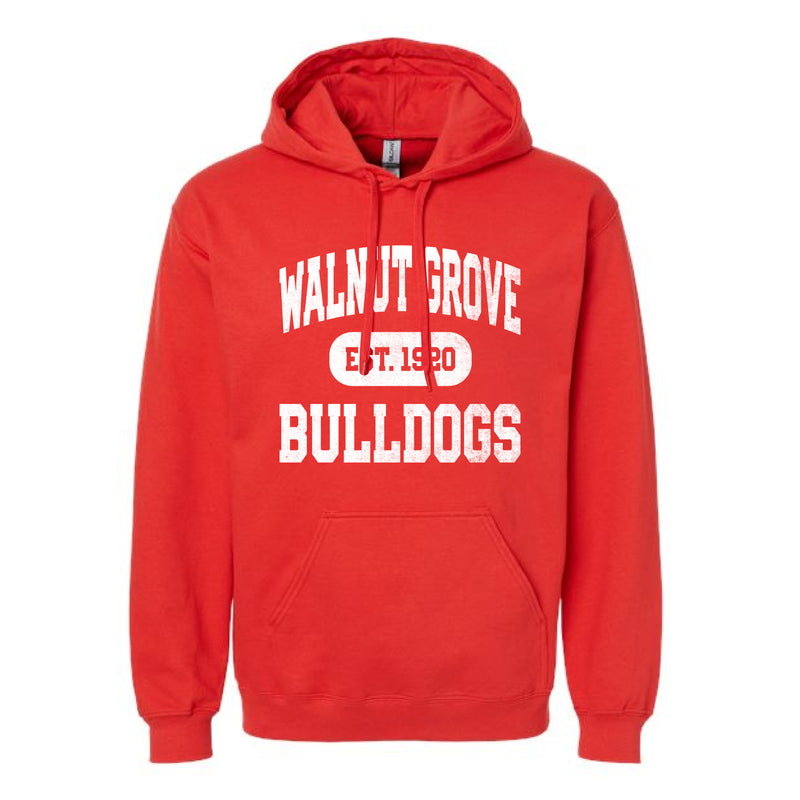 The Collegiate Walnut Grove | Red Hooded Sweatshirt