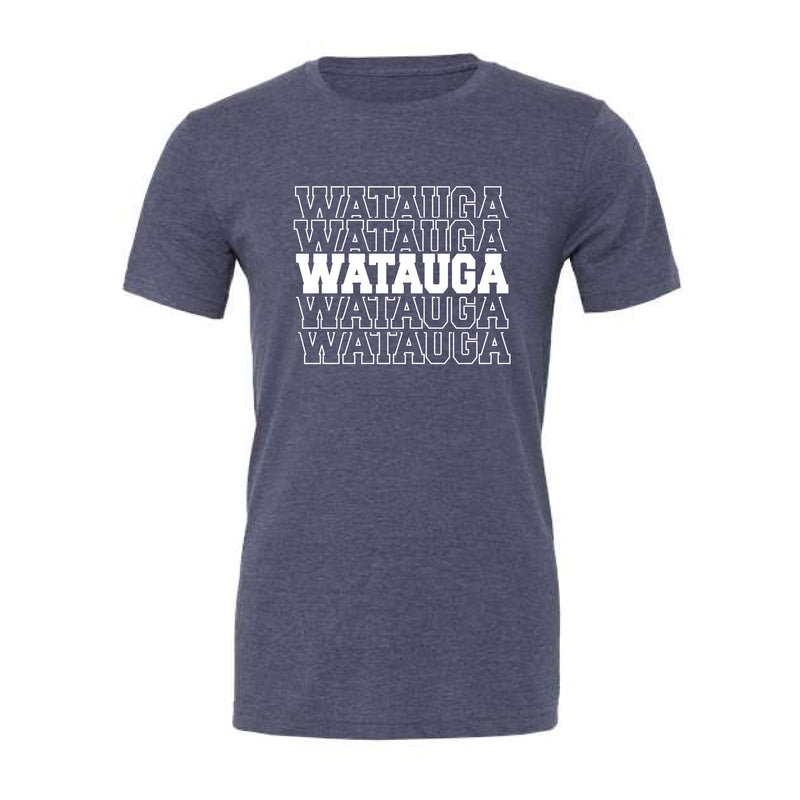 The Collegiate Watauga Repeat | Heather Navy Tee