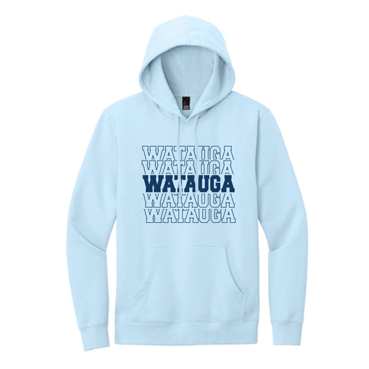 The Collegiate Watauga Repeat | Ice Blue Fleece Hoodie