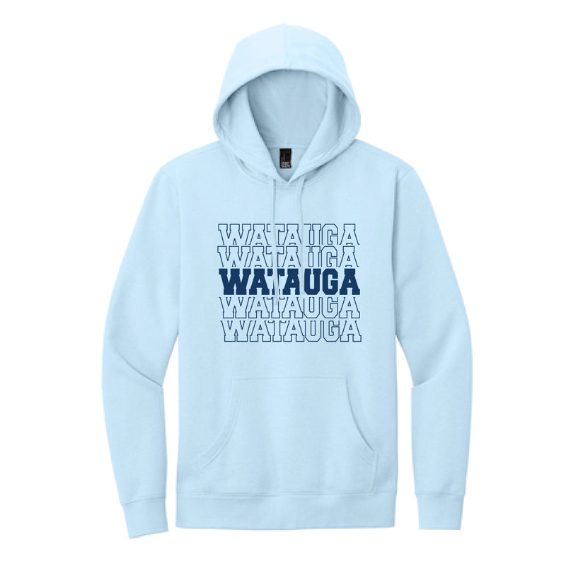 The Collegiate Watauga Repeat | Ice Blue Fleece Hoodie