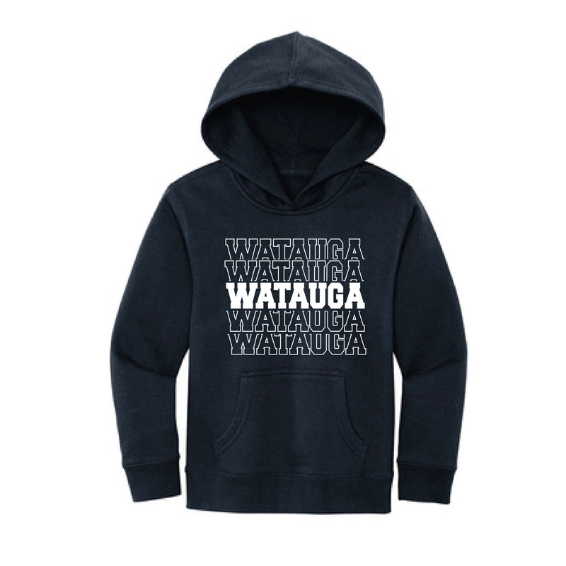 The Collegiate Watauga Repeat | New Navy Youth Fleece Hoodie