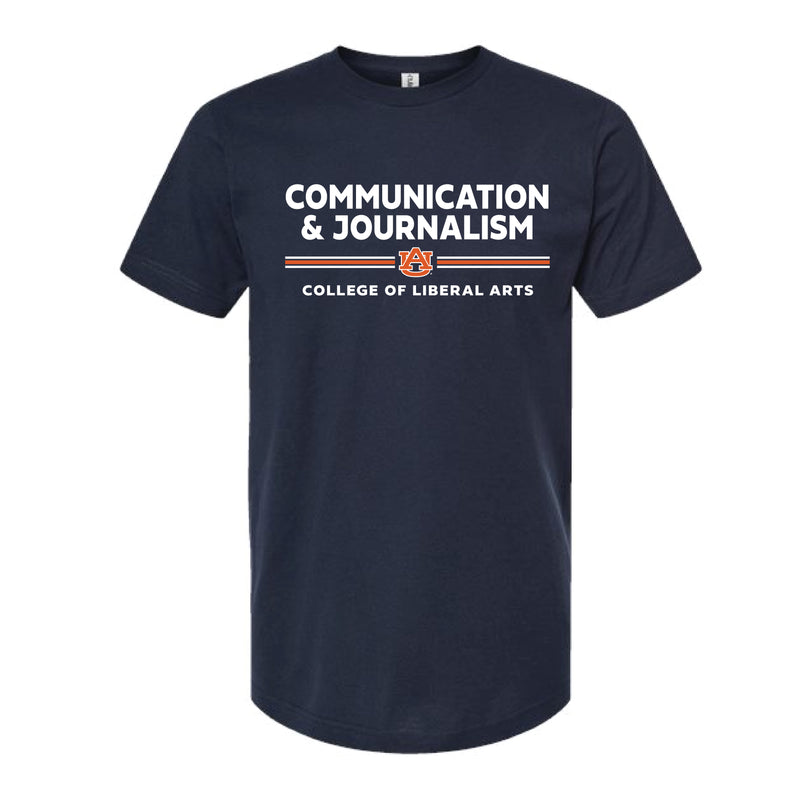 The Communications & Journalism | Navy Oversized Tee