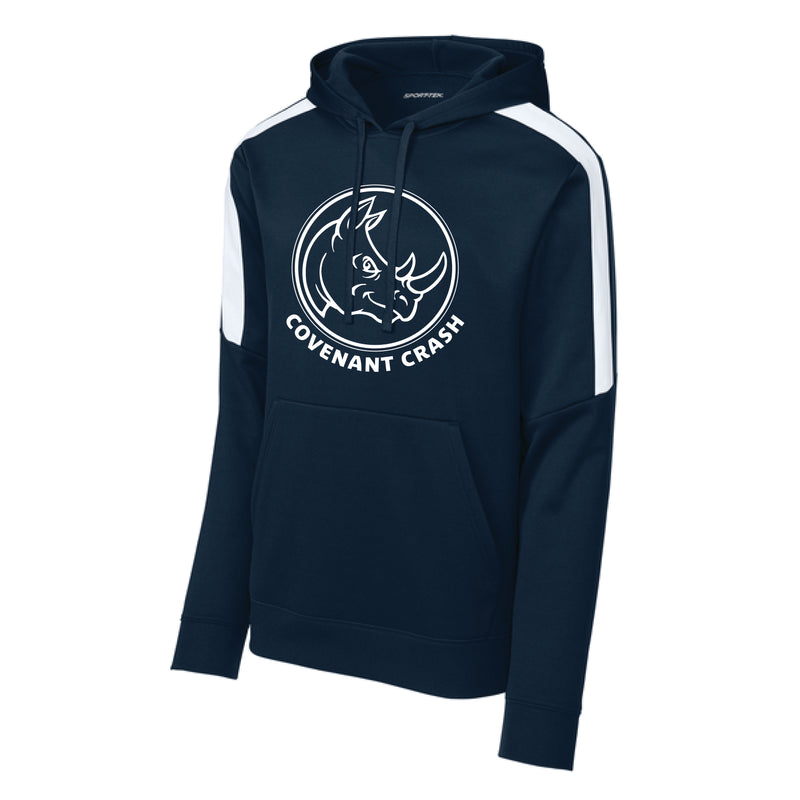 The Covenant Crash Circle | Adult Navy/ White Performance Sweatshirt