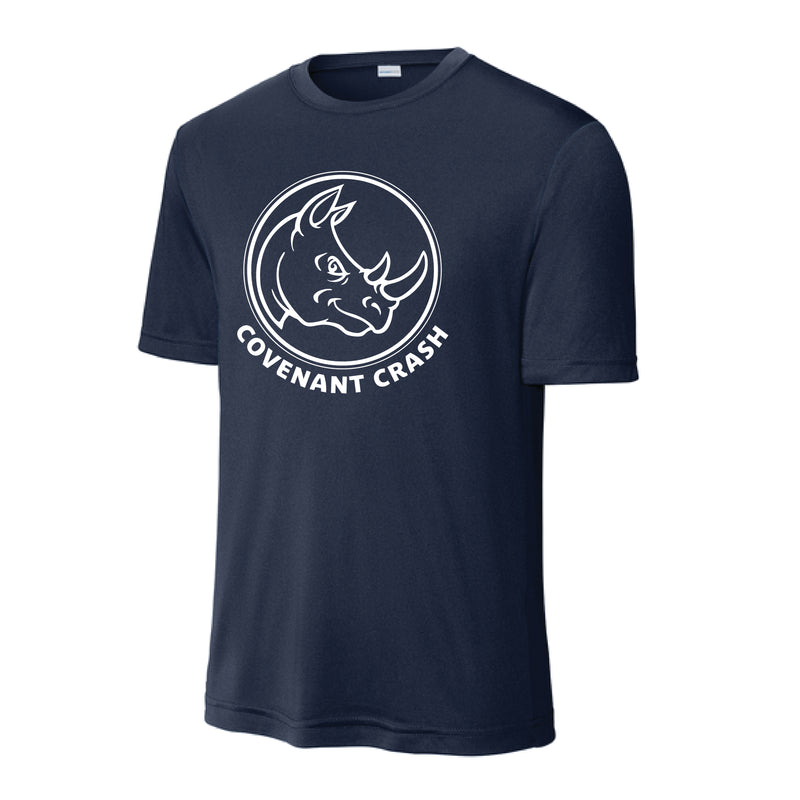 The Covenant Crash Circle | Adult True Navy Performance Tee