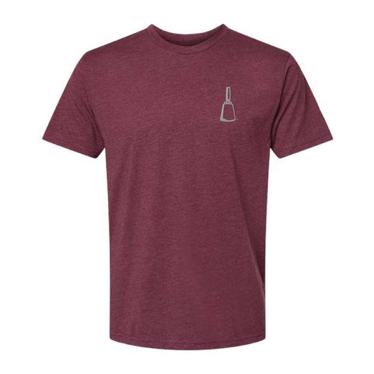 The Cowbell Yell Tradition | Heather Maroon Tee