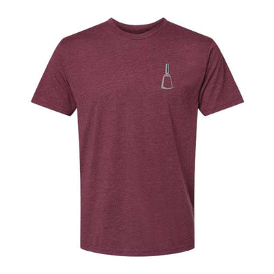 The Cowbell Yell Tradition | Heather Maroon Tee