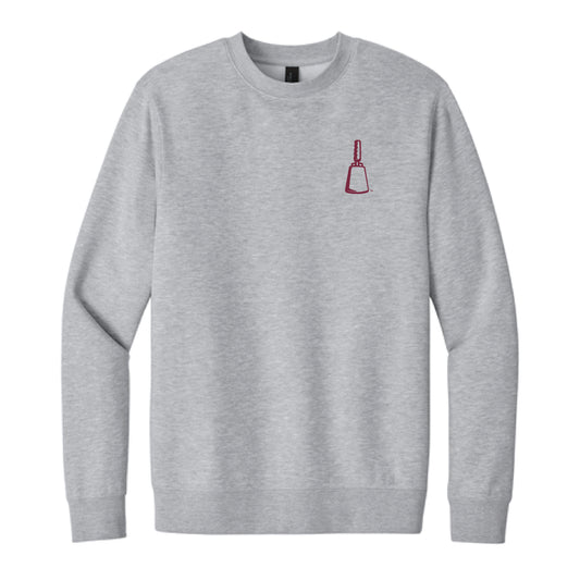 The Cowbell Yell Tradition | Light Heather Grey Sweatshirt
