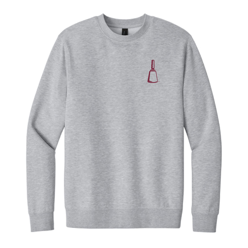 The Cowbell Yell Tradition | Light Heather Grey Sweatshirt