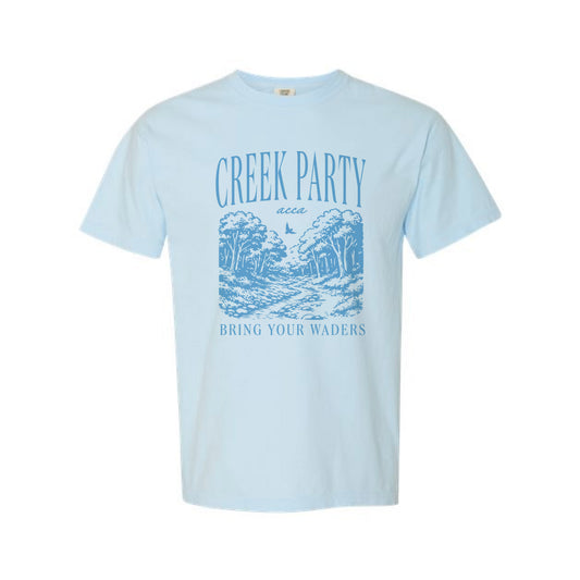 The Creek Party | Adult Chambray Tee