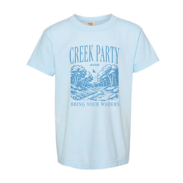 The Creek Party | Youth Chambray Tee