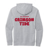 The Alabama Crimson Tide Puff | Youth Light Heather Grey Hoodie