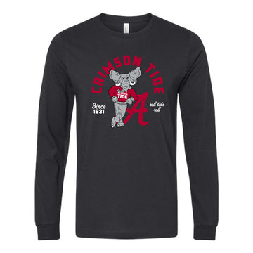 The Crimson Tide Since 1831 | Vintage Black Long Sleeve Tee