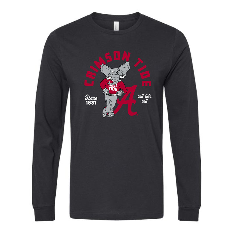 The Crimson Tide Since 1831 | Vintage Black Long Sleeve Tee