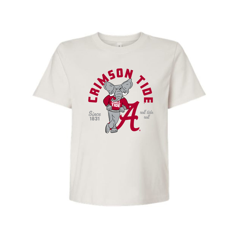 The Crimson Tide Since 1831 | Vintage White Tee
