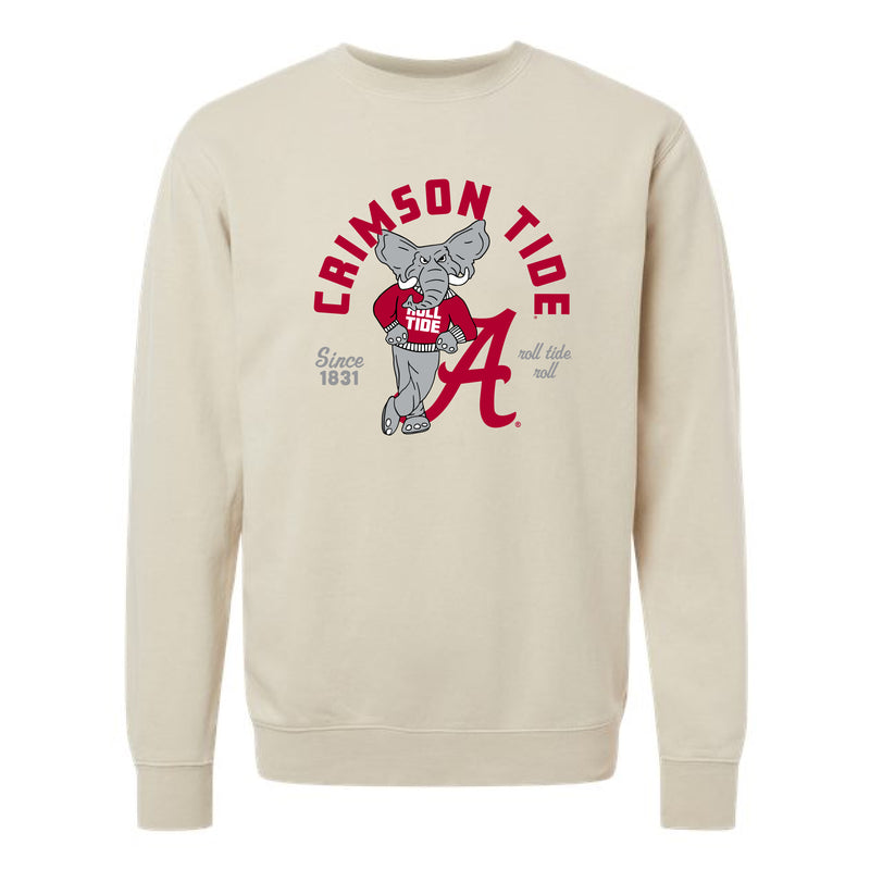 The Crimson Tide Since 1831 | Ivory Crewneck Sweatshirt