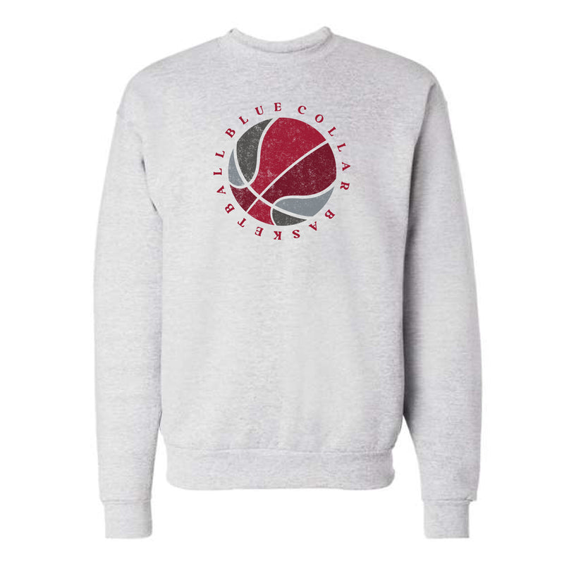 The Crimson & White Basketball | Ash Sweatshirt