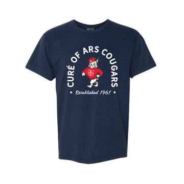 The Cure' of Ars Arch | Adult True Navy Tee
