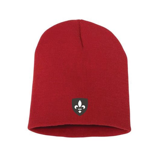 The Cure' of Ars Logo | Embroidered Red Beanie