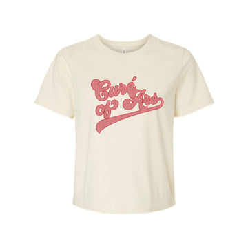 The Cure' of Ars Stripes | Adult Natural Tee