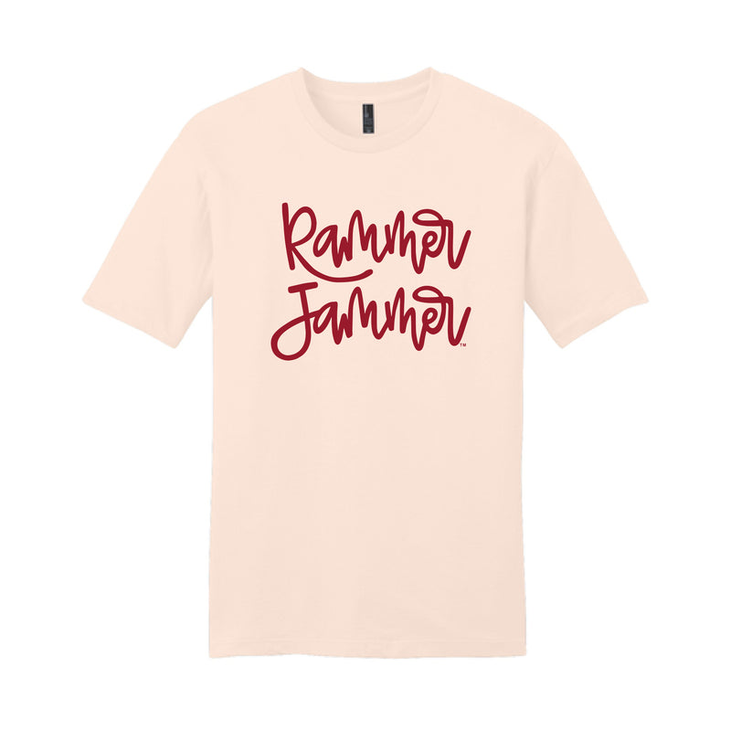 The Rammer Jammer Cursive | Cactus Rose Pink Tee