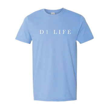 The D1 Life Serif | Carolina Blue Tee