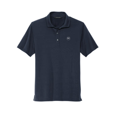 The D1 Logo | Embroidered Night Navy Men's Polo