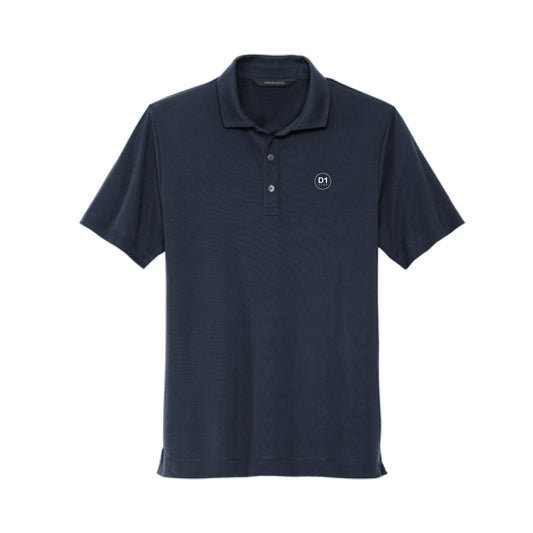 The D1 Logo | Embroidered Night Navy Men's Polo