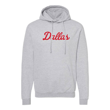 The Dallas Logo | Heather Grey Hoodie