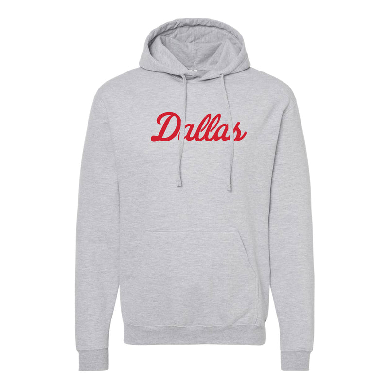 The Dallas Logo | Heather Grey Hoodie