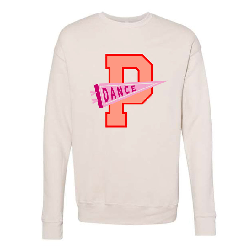 The Dance Pennant | Heather Dust Crewneck Sweatshirt