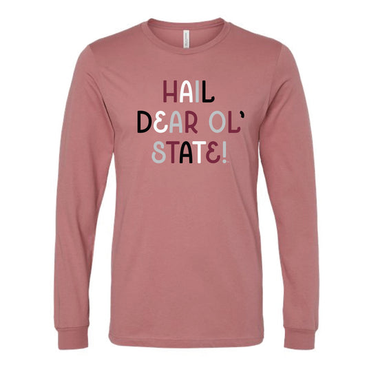 The Dear 'Ol State Multi | Mauve Long Sleeve