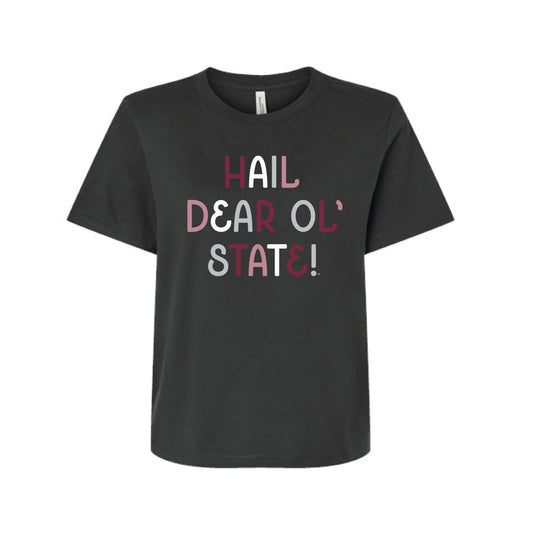 The Dear 'Ol State Multi | Dark Grey Tee